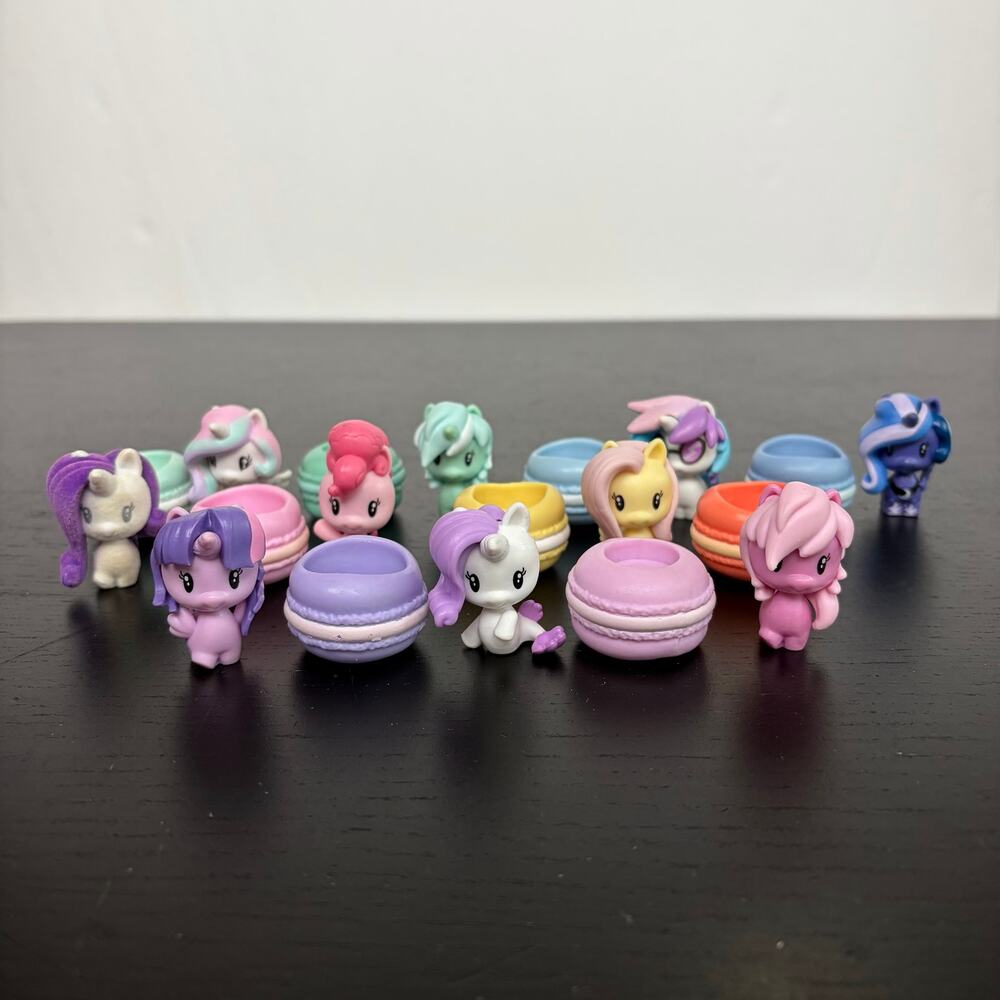 MLP My Little Pony Cutie Mark Crew Sugar Sweet Rainbow Macaroon Mini Figures Lot